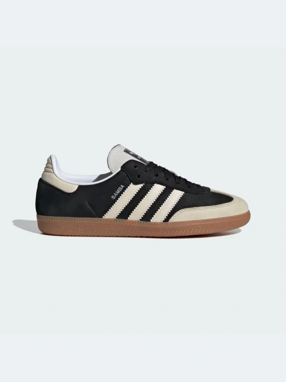 Adidas Sambas Black & Cream Gum Women’s Sneakers 7.5. New in box - Picture 4 of 4